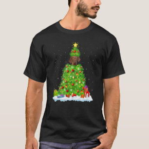 Weihnachten Dekorationen Lichter Weihnachtsfeier T-Shirt