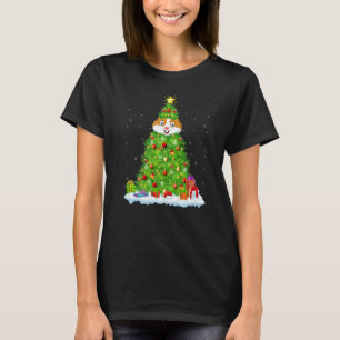 Weihnachten Dekorationen Lichter Weihnachtsmann We T-Shirt