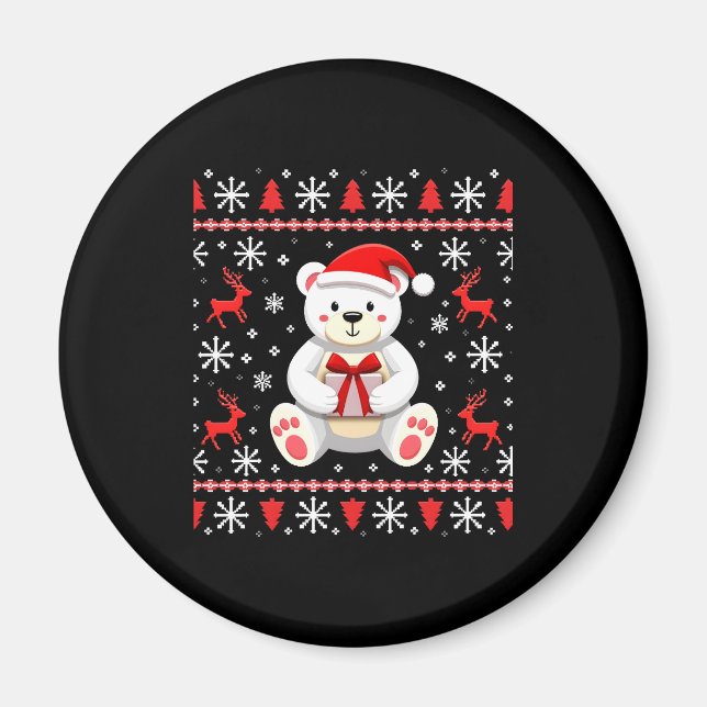 Weihnachten der Bären Magnet (Vorne)