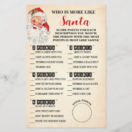 Weihnachten, der die Weihnachtskarte am liebsten m Flyer