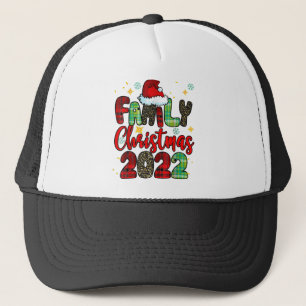 Weihnachten der Familie 2022 Matching Family Funny Truckerkappe