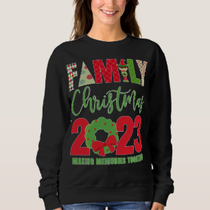 Weihnachten der Familie 2023 Matching Squad Santa  Sweatshirt