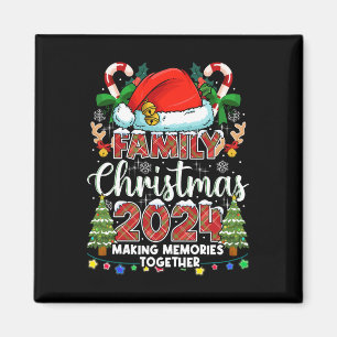 Weihnachten der Familie 2024 Matching Family Chris Magnet
