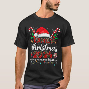 Weihnachten der Familie 2024 Matching Squad Santa  T-Shirt