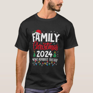 Weihnachten der Familie 2024 Matching Squad Santa  T-Shirt