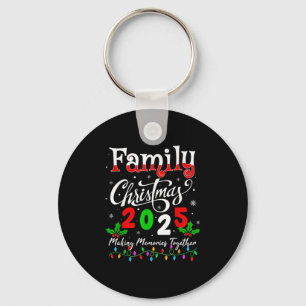 Weihnachten der Familie 2025 Matching Xmas Pajamas Schlüsselanhänger