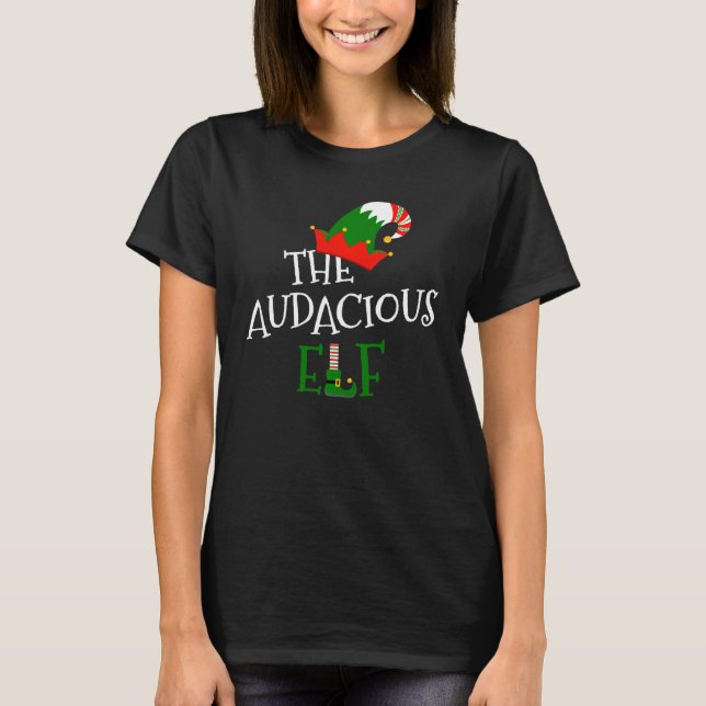 Weihnachten der Familie Elf T-Shirt (Vorderseite)
