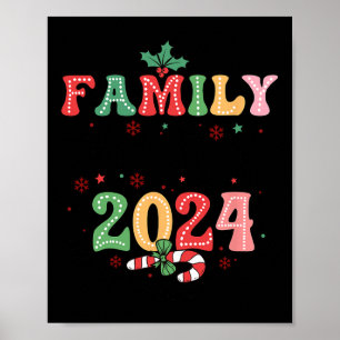 Weihnachten der Familie Matching Xmas 2024 Memorie Poster
