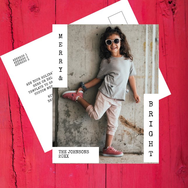 Weihnachten der Familie Modernes Minimalistisches  (Von Creator hochgeladen)