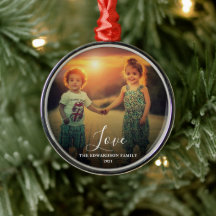 Weihnachten der Familiennamen Foto Liebe