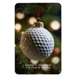 Weihnachten der Golfsaison Magnet