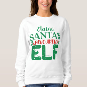 Weihnachten - Der Lieblingself des Weihnachtsmanns Sweatshirt