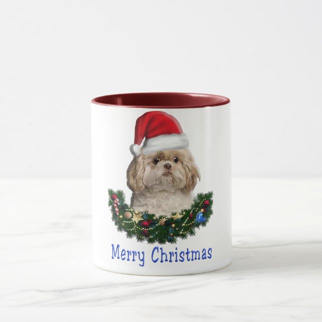 Weihnachten der Tiere Tasse (Zentrum)