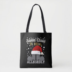 Weihnachten - Der Weihnachtsmann ist angeblich ech Tasche