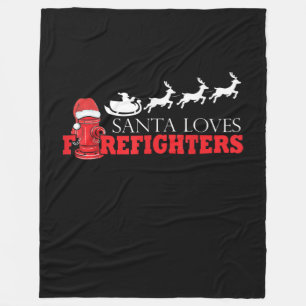 Weihnachten des Feuerwehrmanns Weihnachtsgeschenke Fleecedecke
