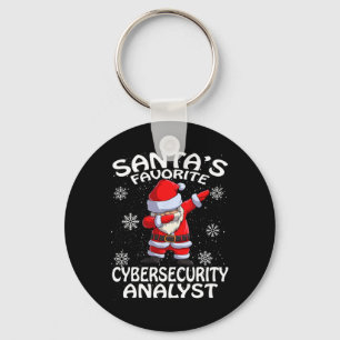 Weihnachten des Lieblings-Cyber-Sicherheitsanalyti Schlüsselanhänger