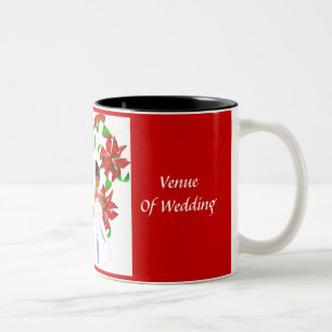 Weihnachten/Dezember Roter Polterabend Tasse