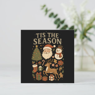 Weihnachten Die Jahreszeit Retro Santa Maria delle
