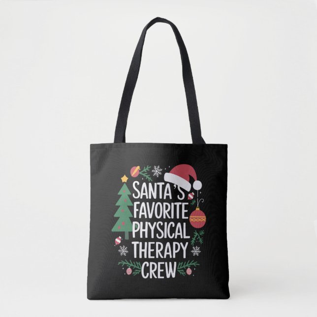 Weihnachten: Die Lieblingstherapie der Weihnachtsz Tasche (Vorderseite)