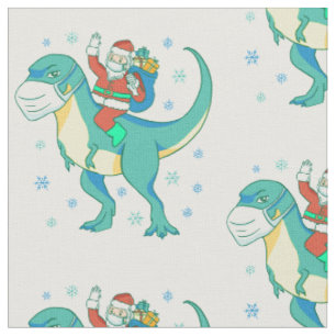 Weihnachten Dinosaurier Gesichtsmaske santa Stoff