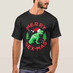 Weihnachten Dinosaurier Merry Rexmas Trex Weihnach T-Shirt