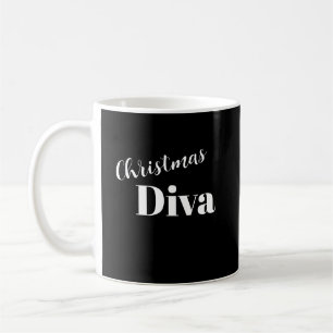 Weihnachten Diva Opernsängerin Musiker Festspiele Kaffeetasse
