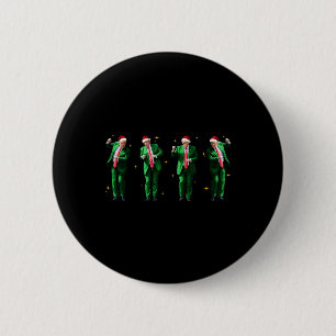 Weihnachten Donald Trump Präsident 2024 Tanzfunn Button