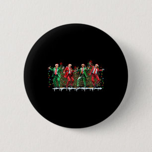 Weihnachten Donald Trump Präsident 2024 Tanzfunn Button