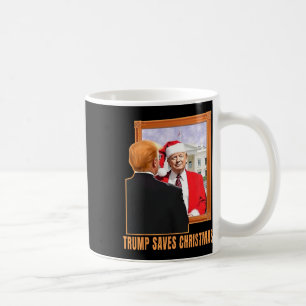 Weihnachten Donald Trump Präsident 2024 Trump Rett Kaffeetasse