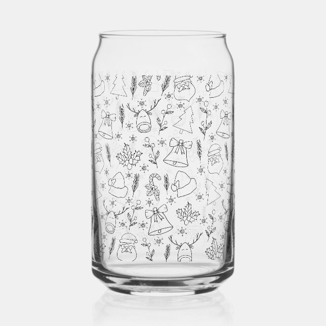 Weihnachten Dosenglas (Links)