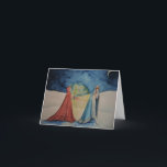 Weihnachten durch Laternen-Licht<br><div class="desc">Basiert auf einer ursprünglichen Wasserfarbe durch Elizabeth Challinor</div>