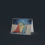 Weihnachten durch Laternen-Licht<br><div class="desc">Basiert auf einer ursprünglichen Wasserfarbe durch Elizabeth Challinor</div>