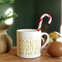 Weihnachten Eggnog hier personalisieren Funny Holi