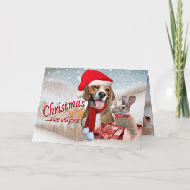 Weihnachten eine Zeit mit Freunden (Vorderseite)