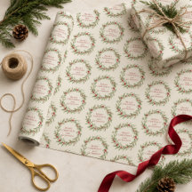 Weihnachten Eleganter roter und grüner Kranz Custo