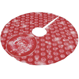 Weihnachten Elegantes Geschenk Polyester Weihnachtsbaumdecke