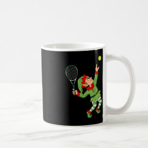 Weihnachten Elf Tennis Spaß Jungen Mädchen Kinder Kaffeetasse