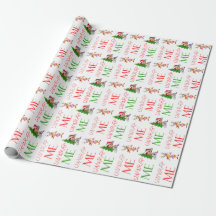 Weihnachten entpacken Me Boy und Rudolf Geschenkwr