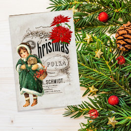 Weihnachten Ephemera Ad Decoupage Craft Seidenpapier