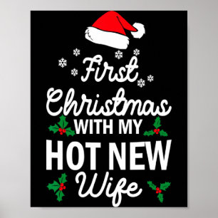 Weihnachten, erstes Weihnachten mit meiner heißen Poster