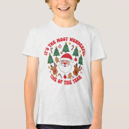 Weihnachten - Es ist die schönste Zeit des Jahres  Tri-Blend Shirt