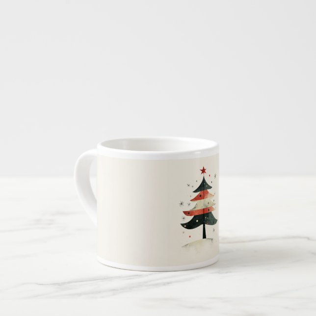 Weihnachten Espressotasse (Vorderseite Links)