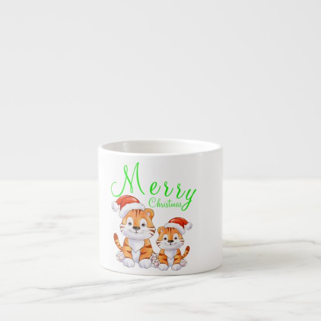 Weihnachten Espressotasse (Vorderseite)
