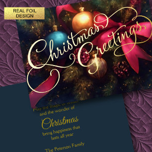 Weihnachten - Evergreen Ornament Ribbon