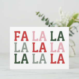 Weihnachten Fa La La La La Urlaub Xmas Lustig