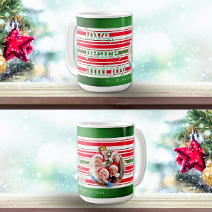 Weihnachten Familie Foto Liebe Friede Joliday Kaffeetasse