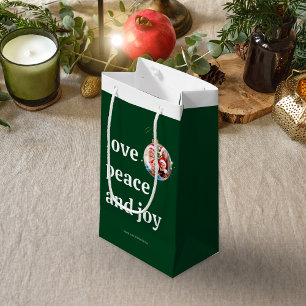 Weihnachten Familie Foto Liebe Friede Joliday Kleine Geschenktüte
