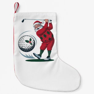 Weihnachten Fantasy Golf spielen Kleiner Weihnachtsstrumpf