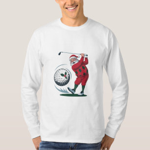 Weihnachten Fantasy Golf spielen T-Shirt