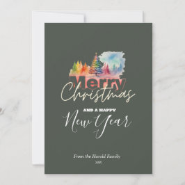 Weihnachten Farbenfrohe Winter Wunderland